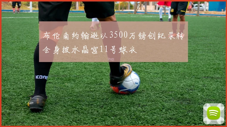 布伦南约翰逊以3500万镑创纪录转会身披水晶宫11号球衣